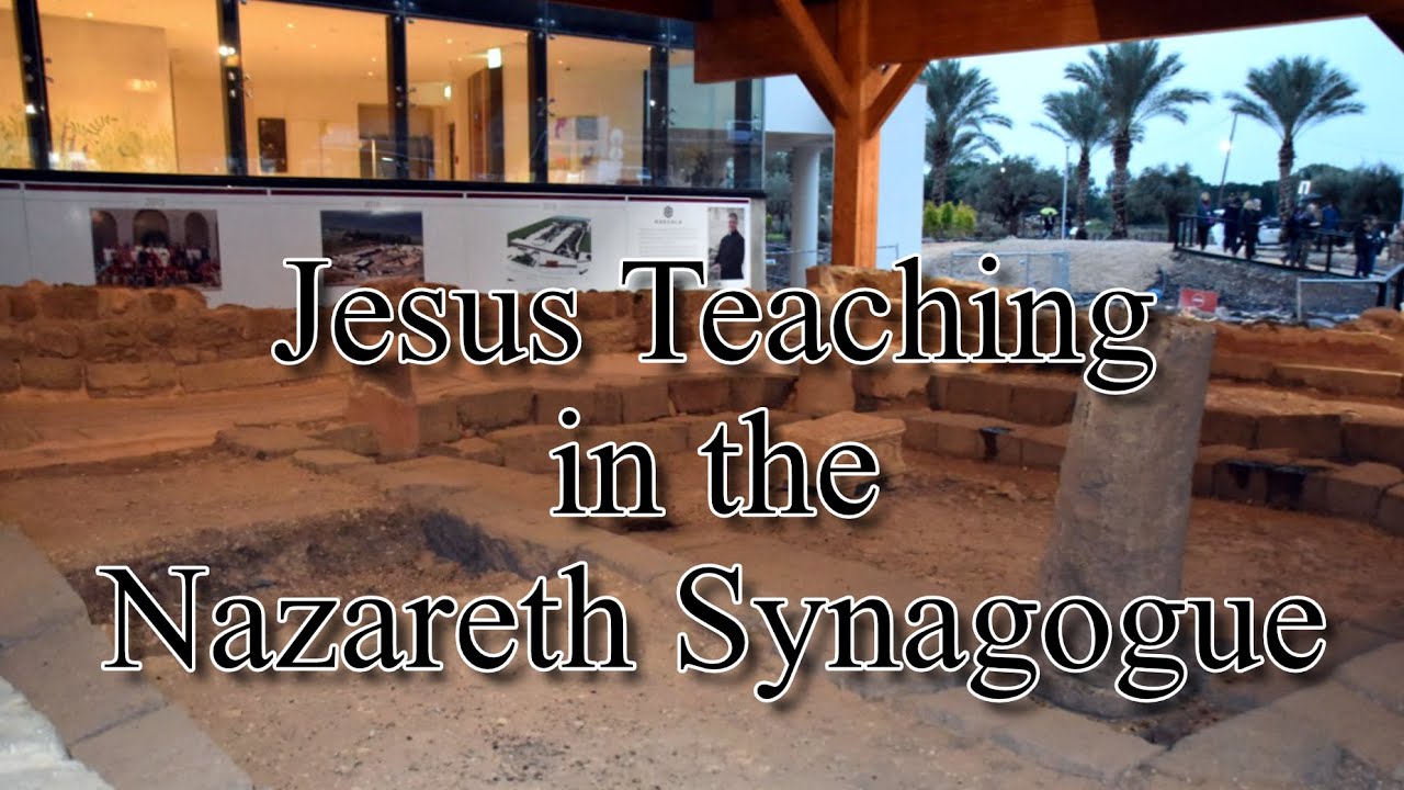 Jesus Teaching in the Nazareth Synagogue