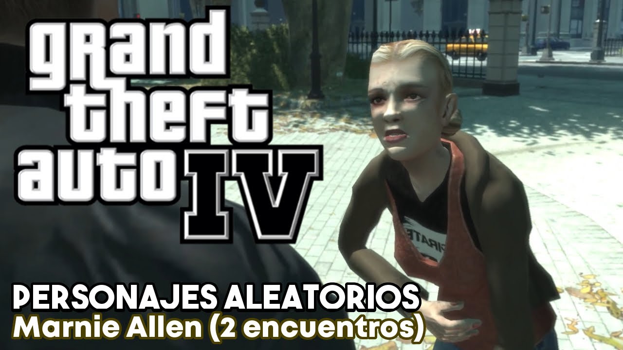 GTA IV - Personajes Aleatorios - Marnie Allen