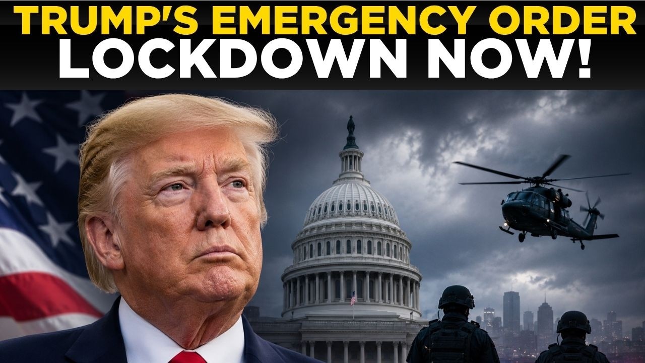 US NEWS LIVE: Trump Drops The Hammer, Nationwide Lockdown Ordered Deep State Panic | TRUMP LIVE