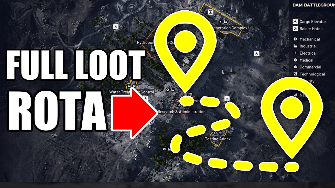 FULL Loot Rotası ((DERTSİZ)) - Arc Raiders
