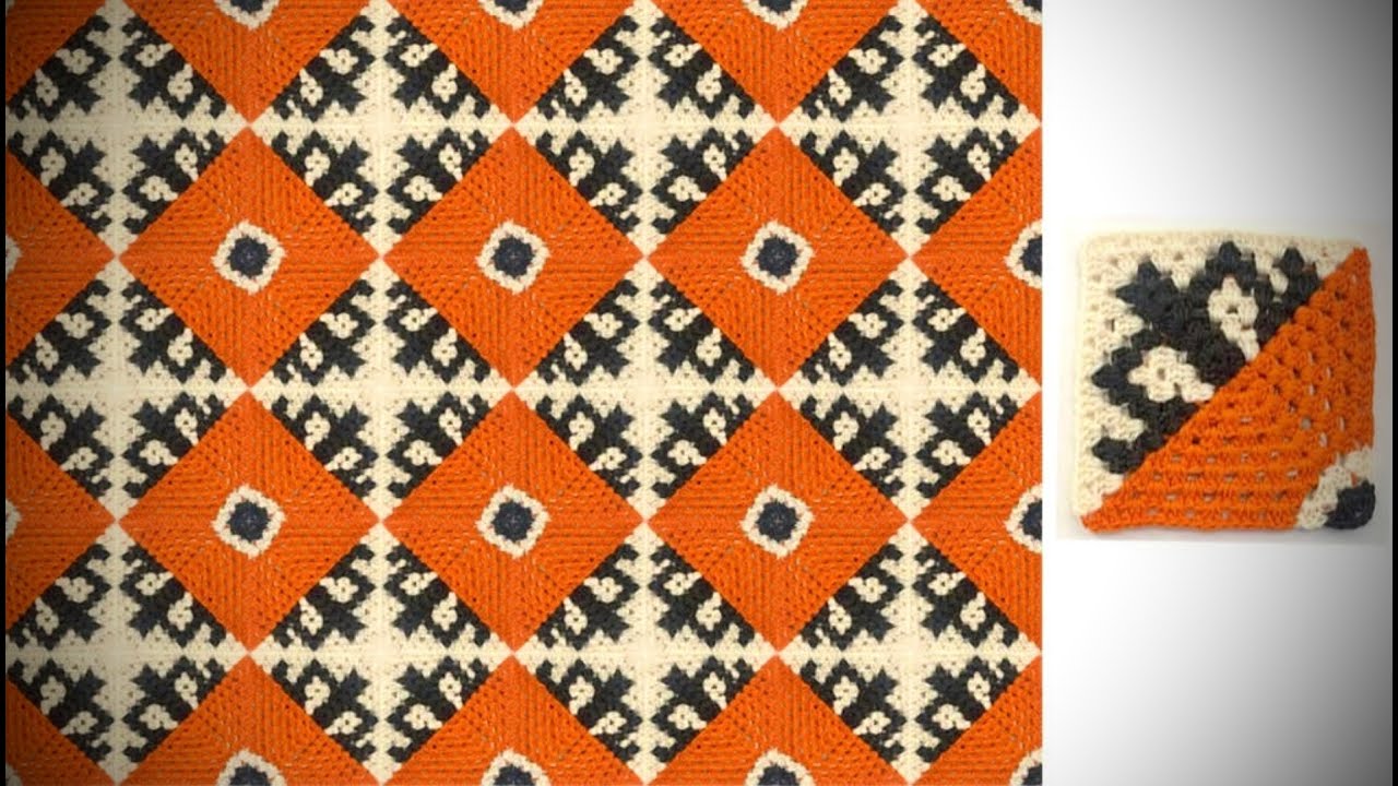 Irres  Grannymuster f&uuml;r Decken & Fl&auml;chen#h&auml;keln #petraperle #grannysquare #crochet #haekelanleitung