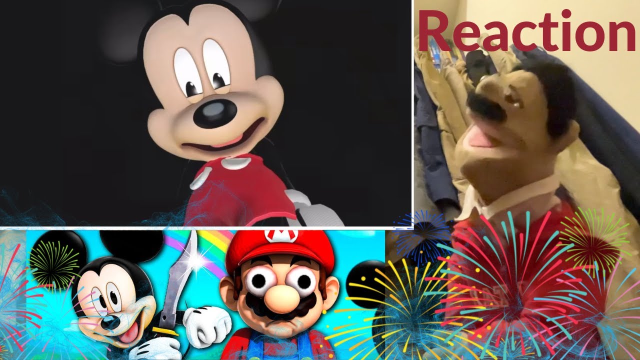 SMG4: If Mario Was In Disney Reaction (Puppet Reaction)