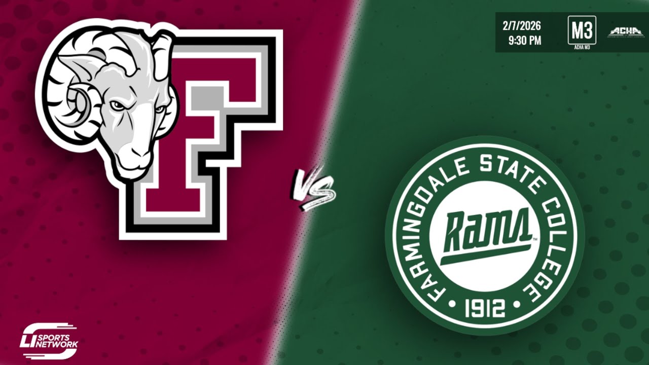 ACHA M3 Ice Hockey | Farmingdale State College (M3) vs Fordham University