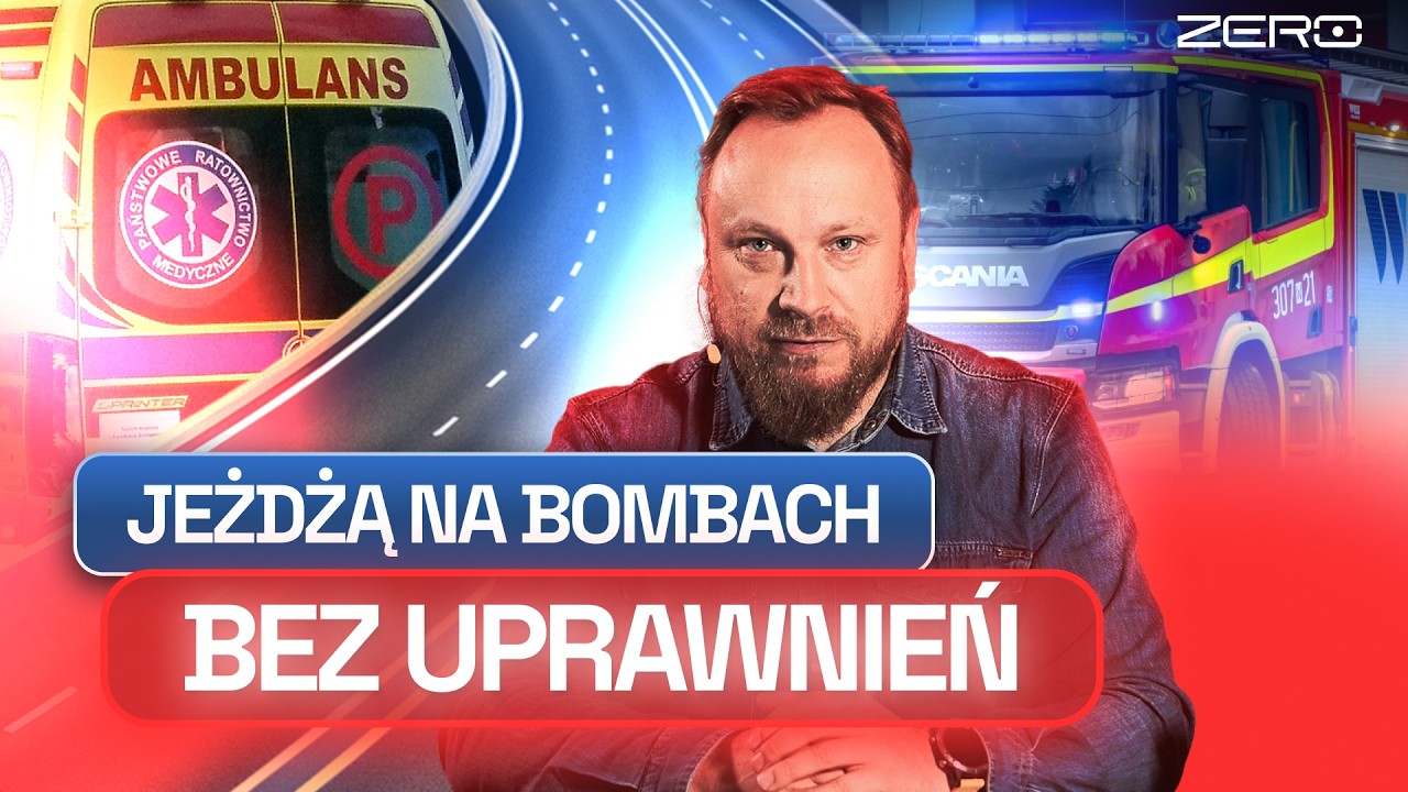 KIEROWCY KARETEK KUPUJĄ PAPIERY, STRAŻACY NIC NIE MUSZĄ. POTEM JEŻDŻĄ NA SYGNALE PO NASZYCH DROGACH