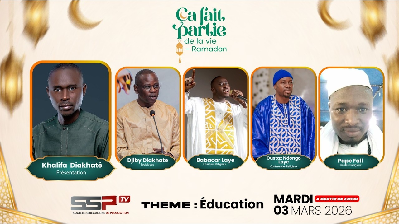 🚨LIVE SSP : ÇA FAIT PARTIE DE LA VIE  - - PR KHALIFA DIAKHATE INVIITE  DJIBY DIAKHATE SOCIOLOGUE
