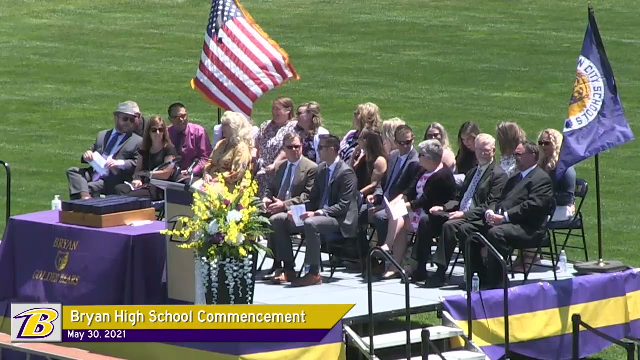 Bryan High School Graduation - Bryan, Ohio - May 30, 2021