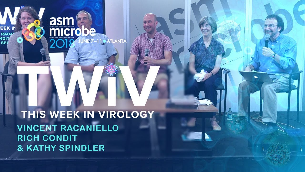 Salivating at ASM Microbe - This Week in Virology at Microbe 2018