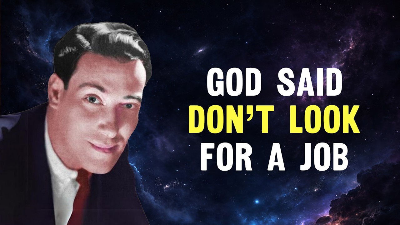 GOD Said Don't Look for A JOB - Neville Goddard Motivation