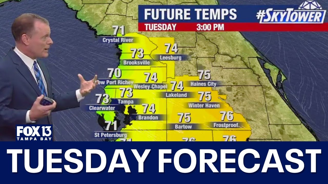 Tampa weather | Tuesday forecast