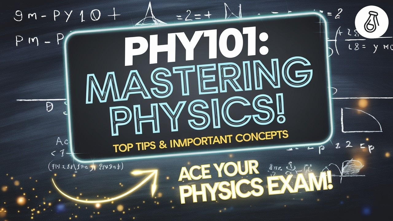 phy101 Midterm Prep 2024 The ULTIMATE Shortcut | phy101 Midterm Preparation 2024
