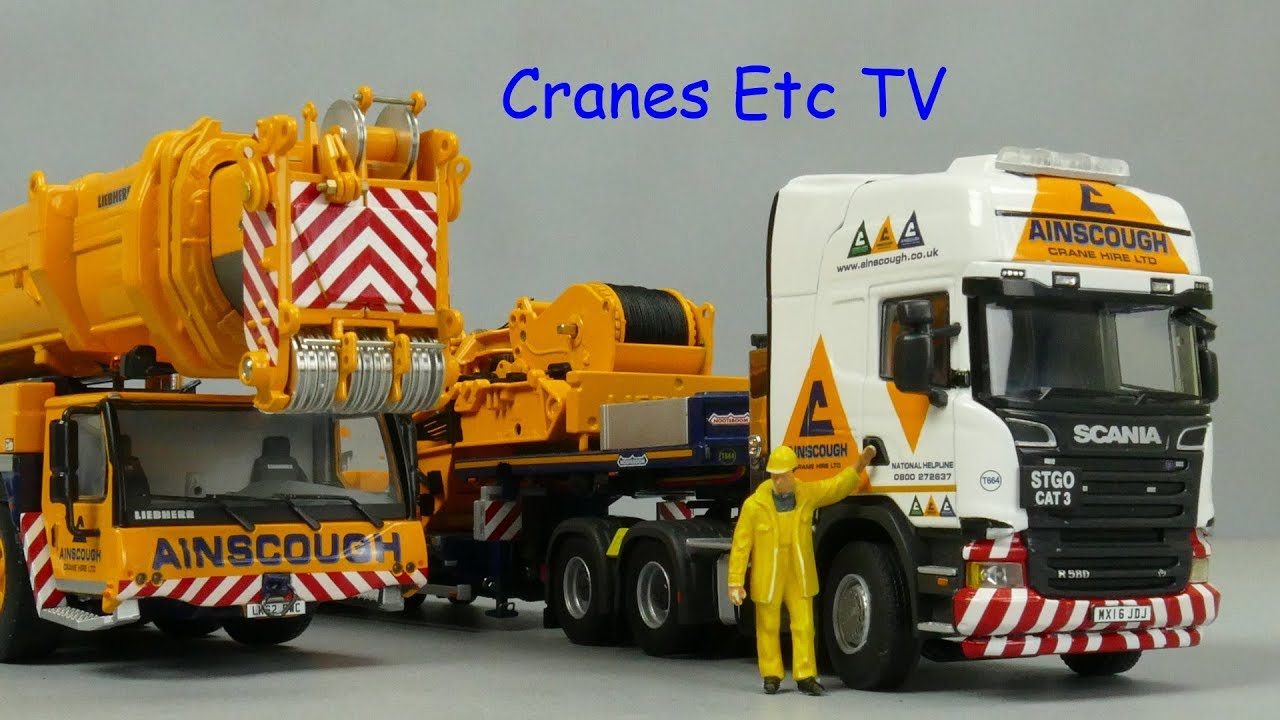 WSI Scania R + Nooteboom MCO-PX «Ainscough» от Cranes Etc TV