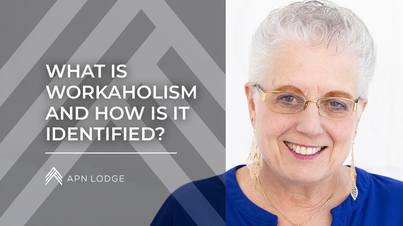 What is workaholism, and how is it identified?
