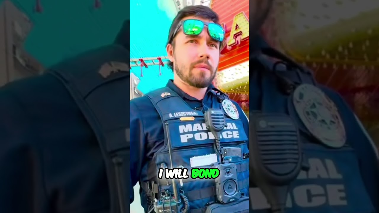 Police vs. Security Guard: Epic Confrontation!