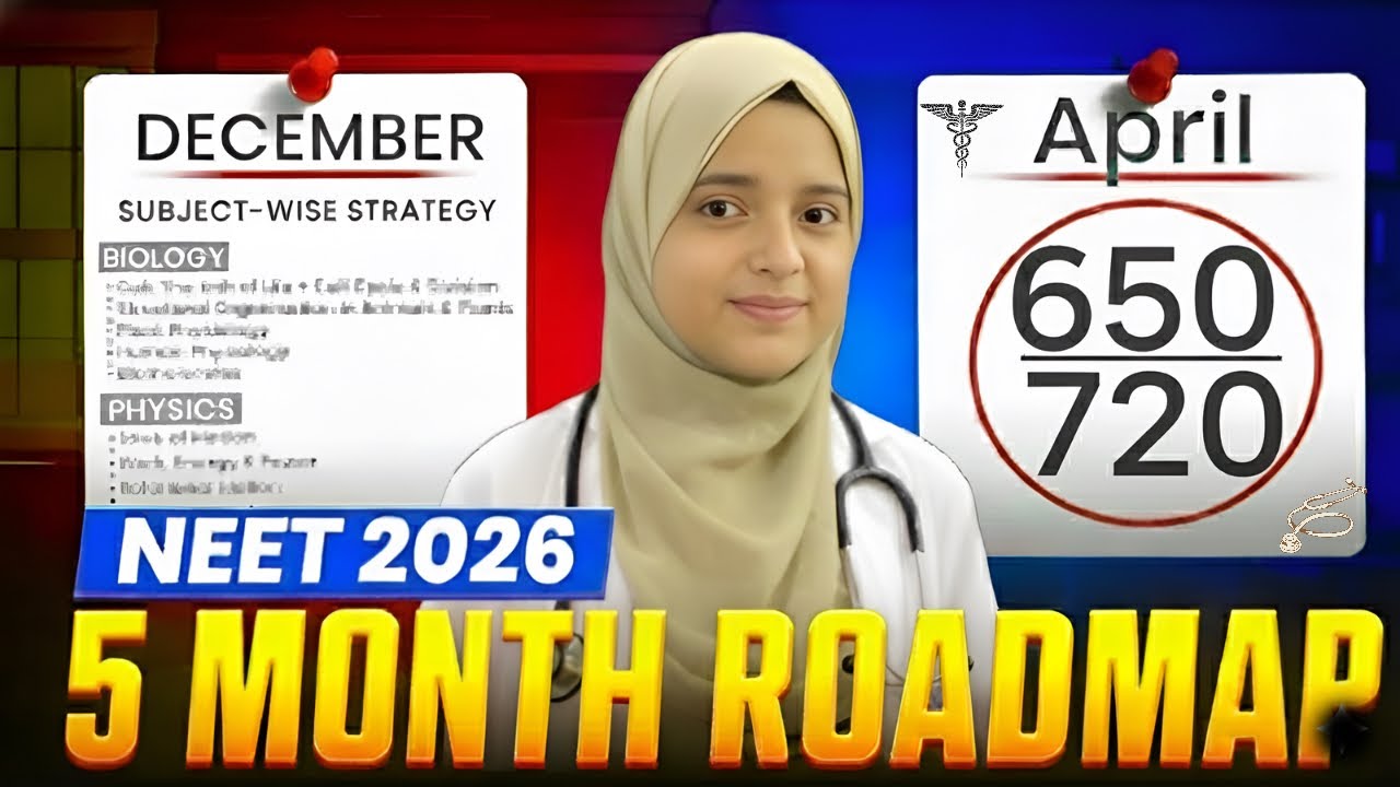 5-Month NEET Strategy That WILL Change Your Rank! (Don’t Miss This)🙌