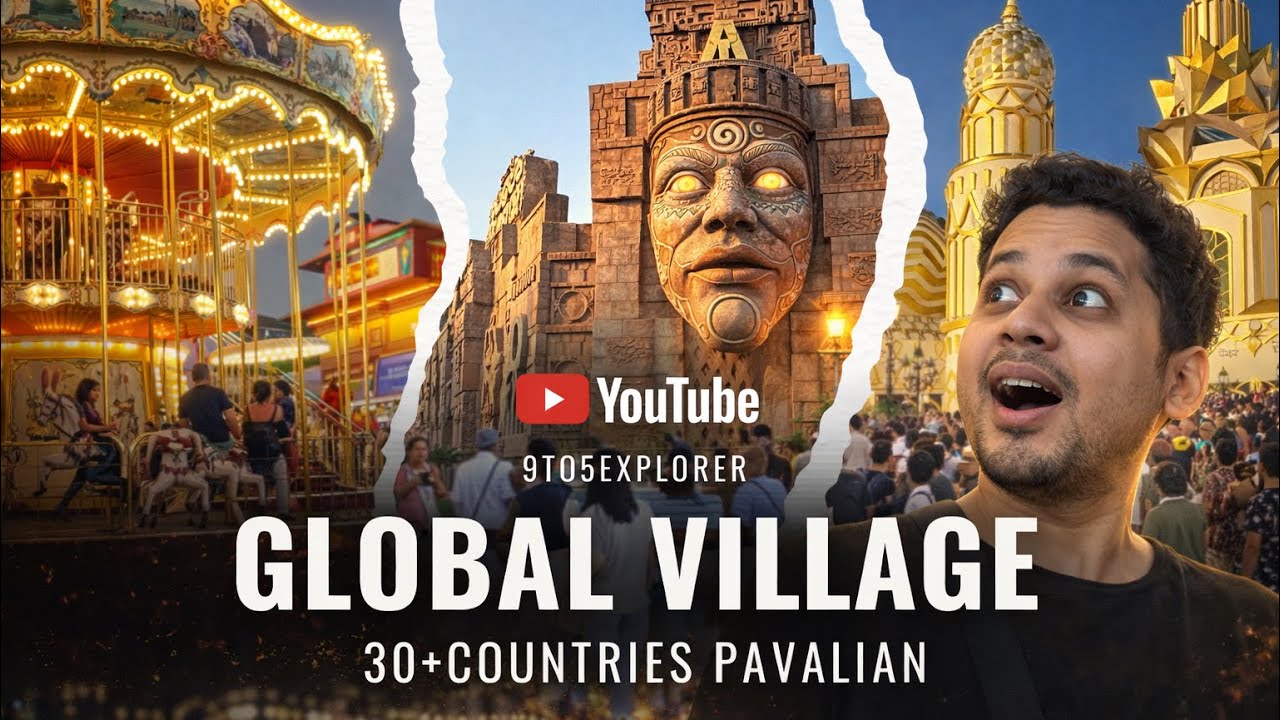 Global Village Dubai 🇦🇪 | Food, Culture & Night Vibes | Full Tour 2026