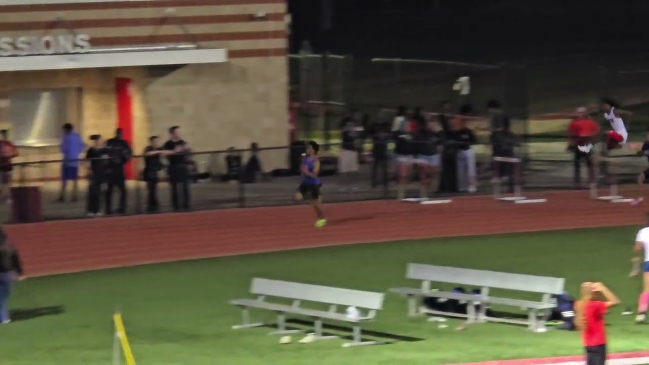 Gregory Cheeks 300M Hurdles, Stafford High School-February 27, 2026