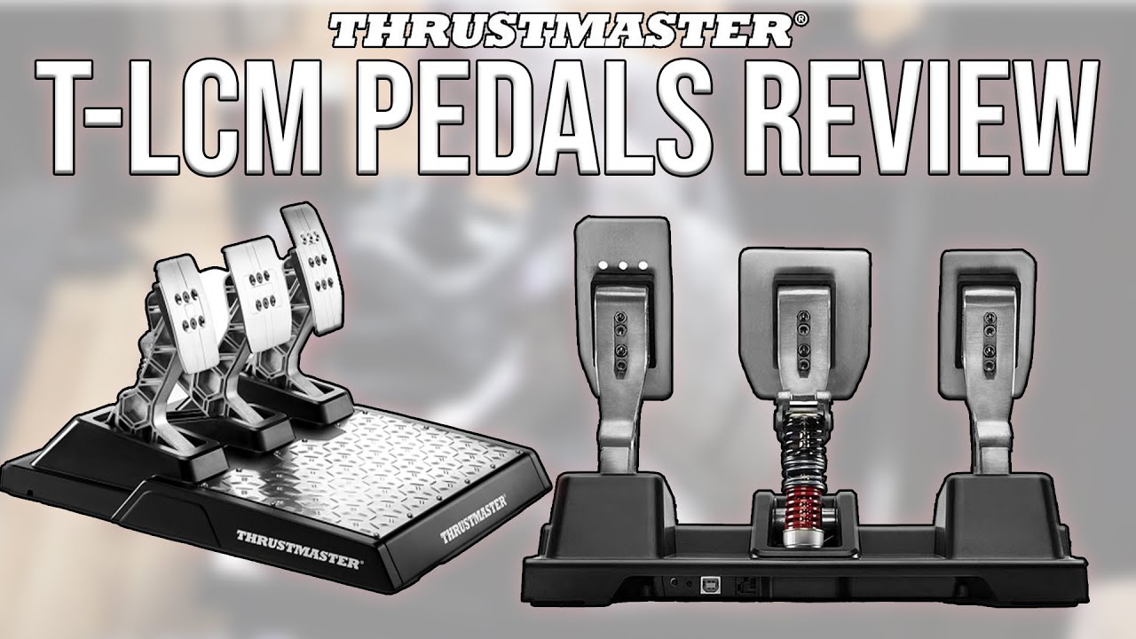 Thrustmaster T-LCM Pedal Review - Thrustmaster's FIRST Load Cell Pedals!