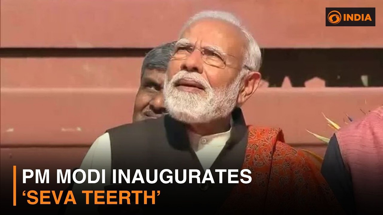 PM Modi inaugurates Seva Teerth and Kartavya Bhavan -1 & 2 & more | DD India News Hour