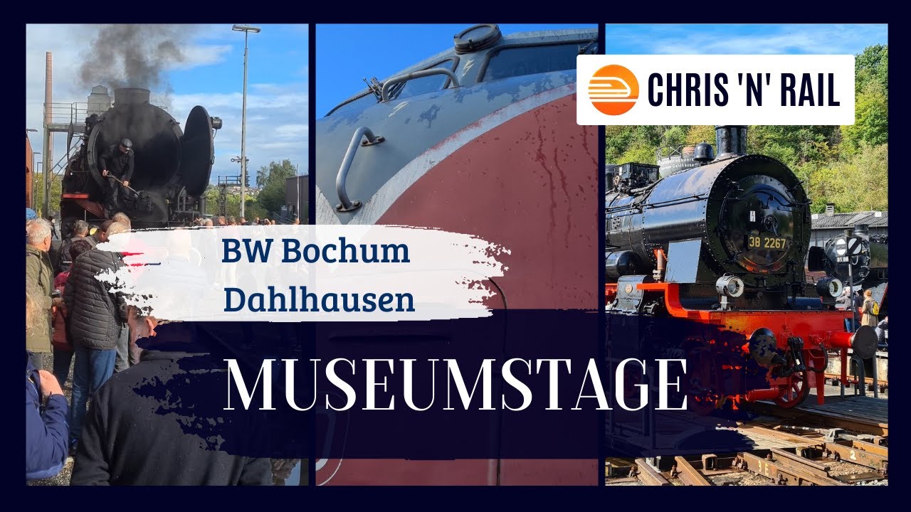 Museumtage im Eisenbahnmuseum Bochum | Museum days in the railway museum in Bochum