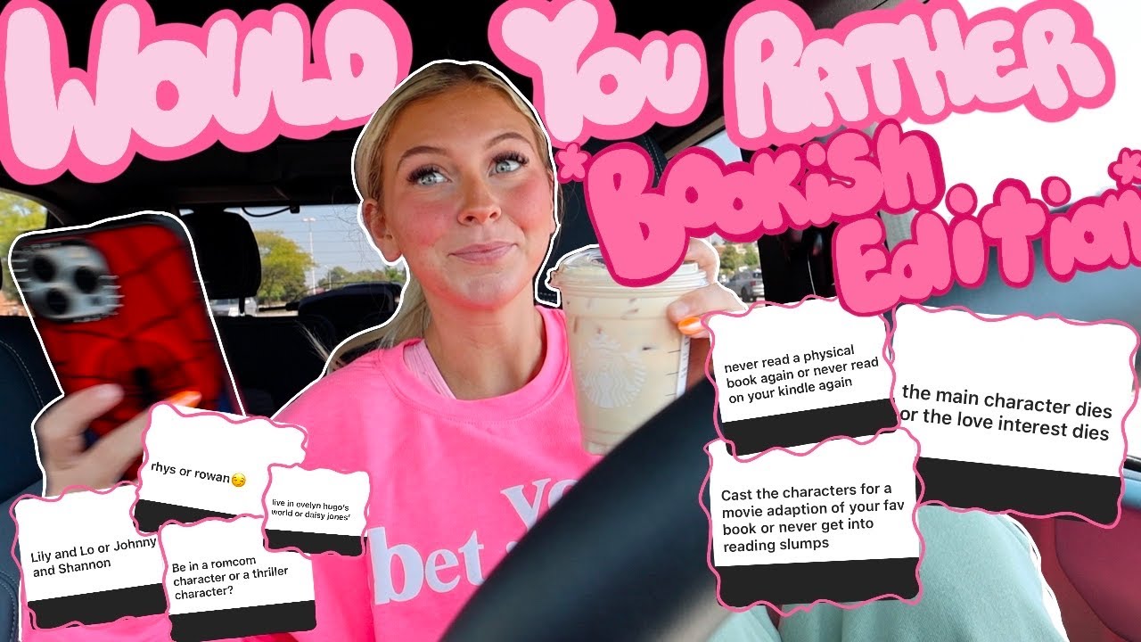 Answering your &lsquo;Would you rather&rsquo; bookish questions
