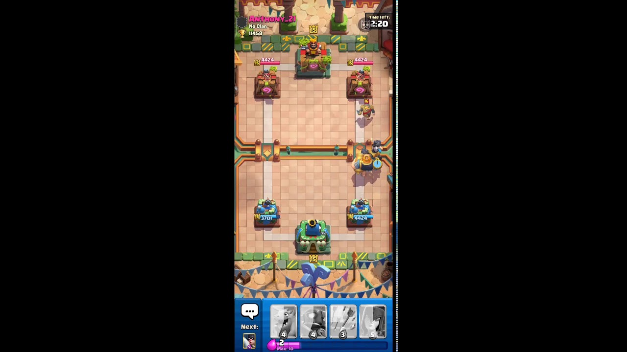 Clash Royale rank pushing #clashroyale #short