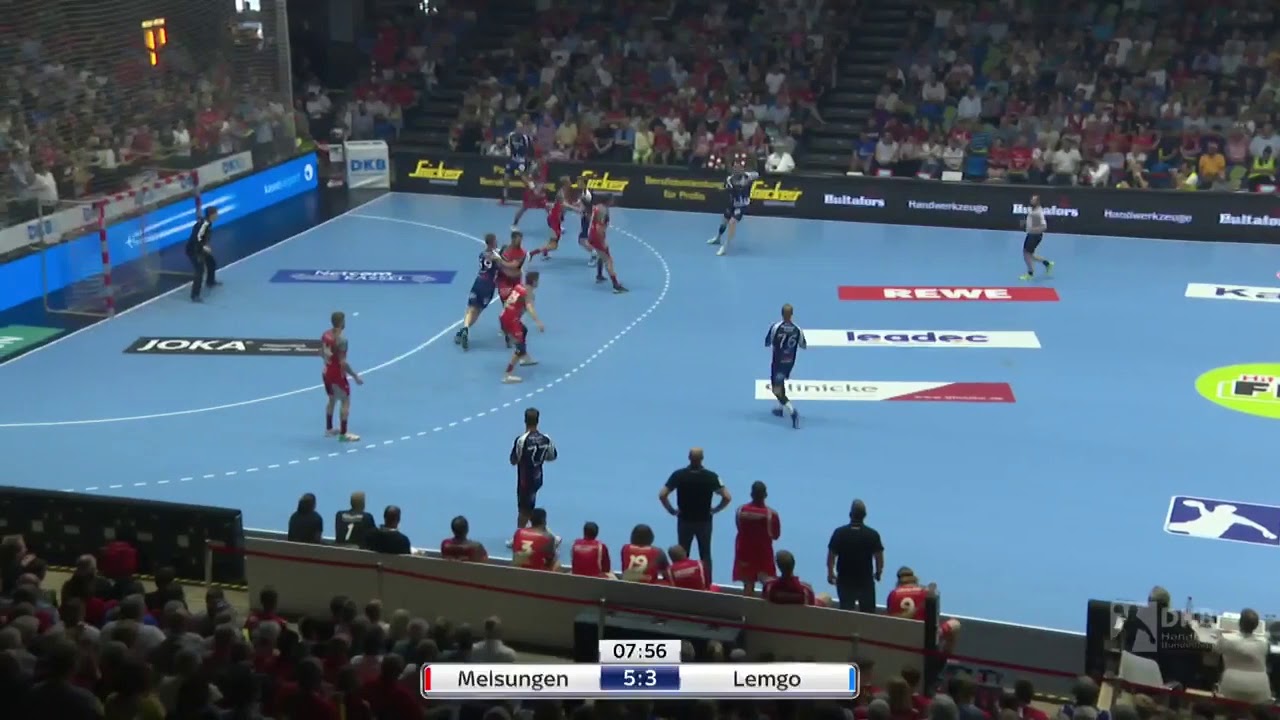 Snickers Workwear - MT Melsungen Handball Bandenwerbung