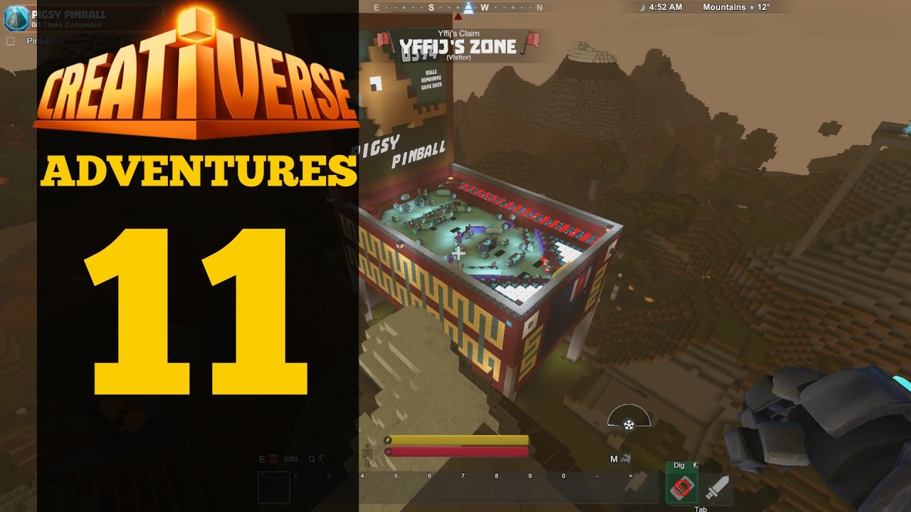 Creativerse Adventures 11: Pigsy Pinball - By Jiffy!