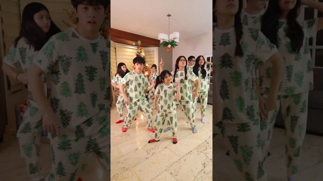 Annual Family Christmas Dance! #HolidaysWithShorts ⭐️🫶🏼🎄