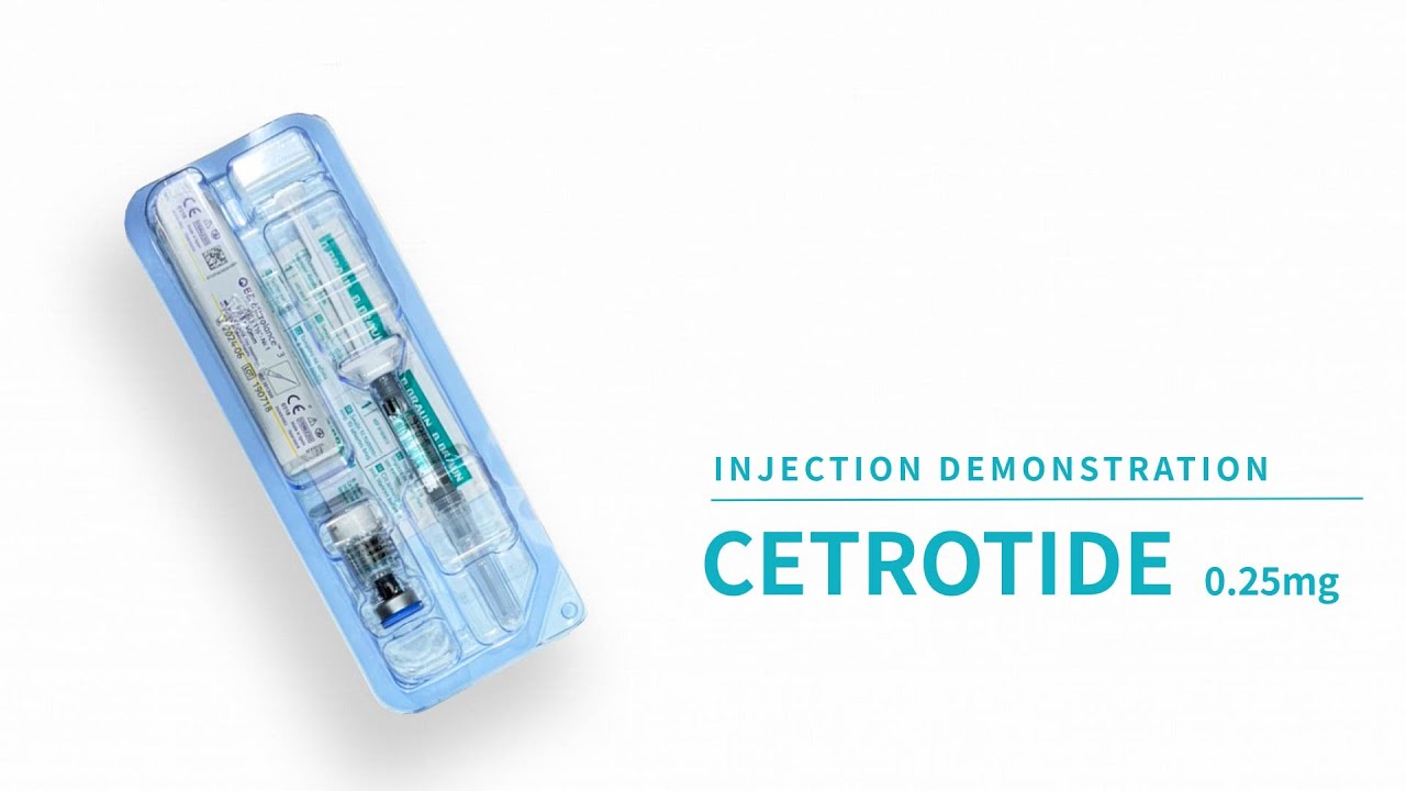 【Injection Demonstration】Cetrotide 0.25