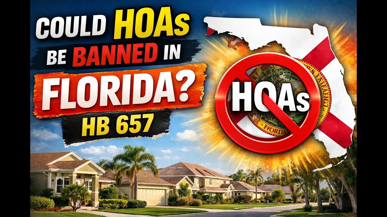 Could HOAs Be BANNED in Florida? Here’s What HB 657 Means
