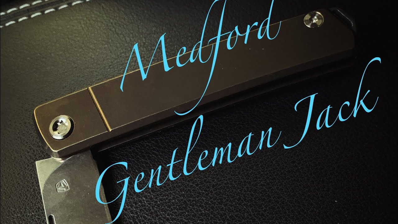 Kanalgründung und 1. Messervorstellung mit dem  Medford Gentleman Jack Slipjoint