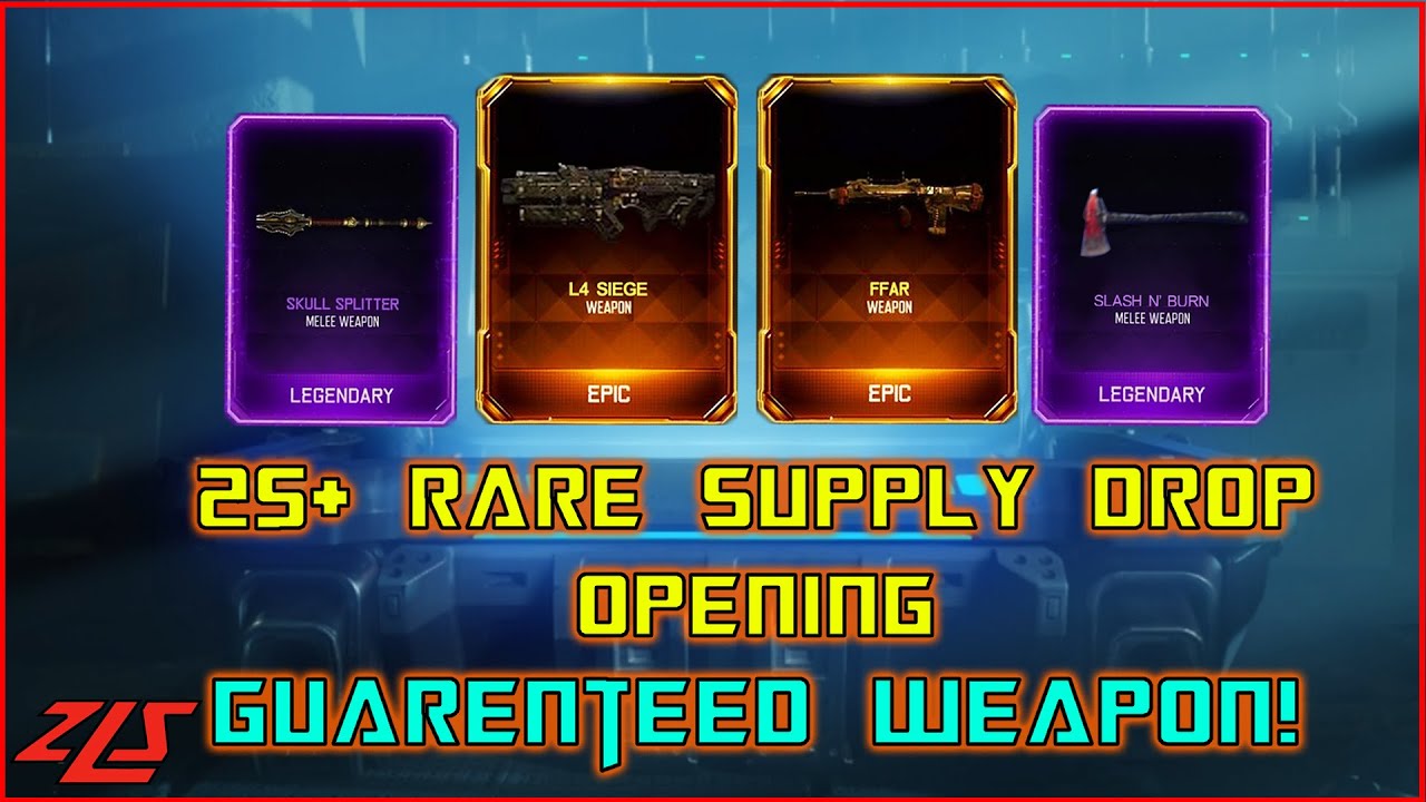 SUPPLY DROP OPENING!! - Guarenteed Weapon!! - Black ops 3
