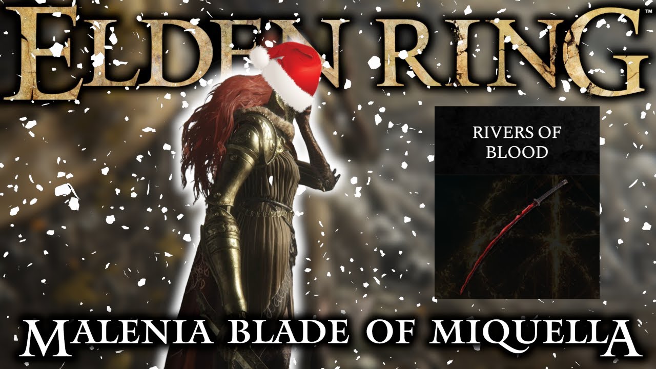 ELDEN RING | Rivers of Blood VS Malenia, Blade of Miquella