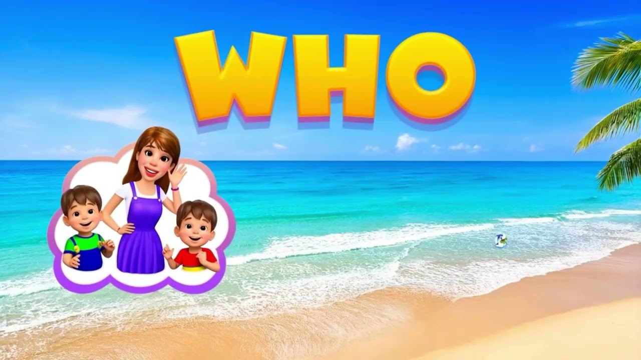 Songs for speech therapy- The Who Song #SpeechTherapySongs#ToddlerSpeech#SpeechDelay
