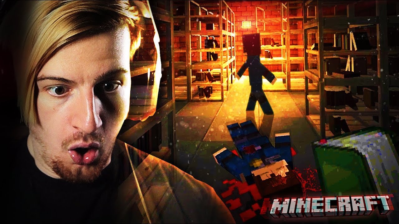 SO I PLAYED A HORROR MAP IN MINECRAFT. (and it was actually scary)