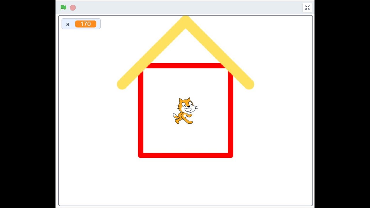 Малюємо домік у Scratch