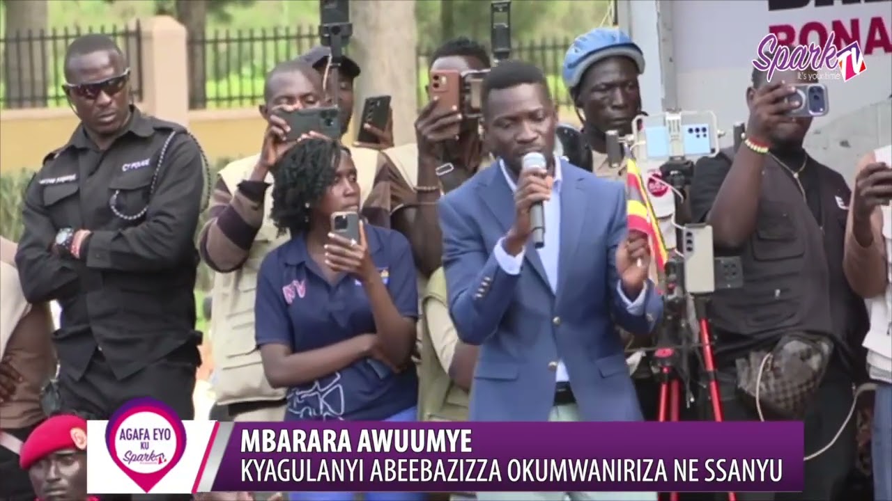 MBARARA AWUUMYE: Kyagulanyi abeebazizza okumwaniriza ne ssanyu