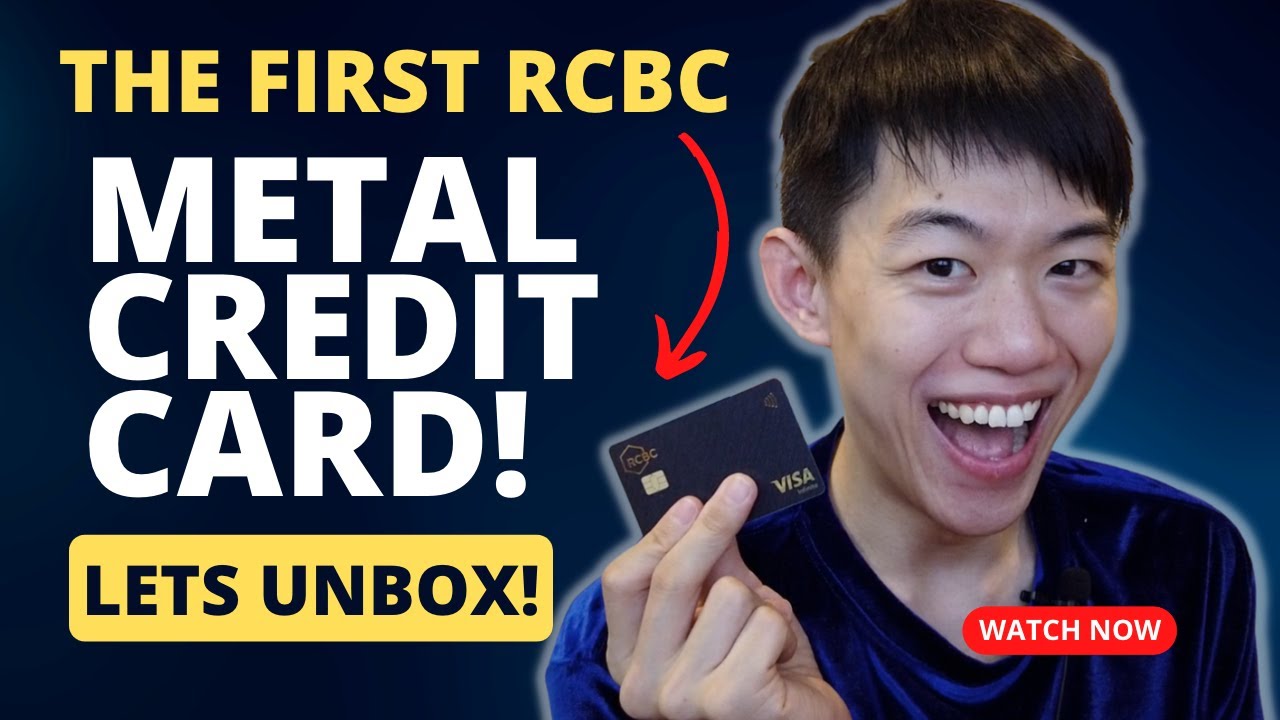 МЕТАЛЛИЧЕСКАЯ КРЕДИТНАЯ КАРТА НА ФИЛИППИНАХ? | RCBC VISA INFINITE!