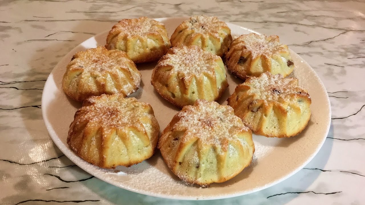 Творожные Кексы / Творожные Маффины / Cheese Muffins / Простой Рецепт (Очень Вкусно)
