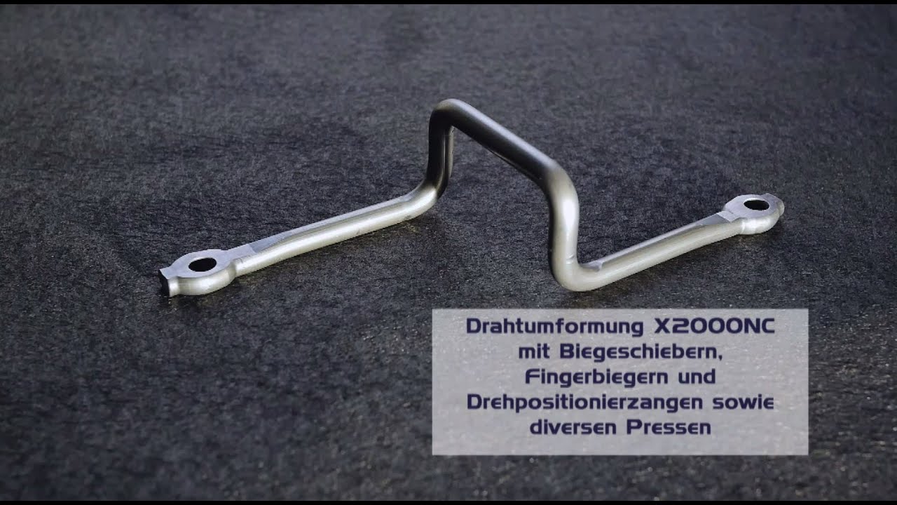 Bügelfertigung auf der X2000NC