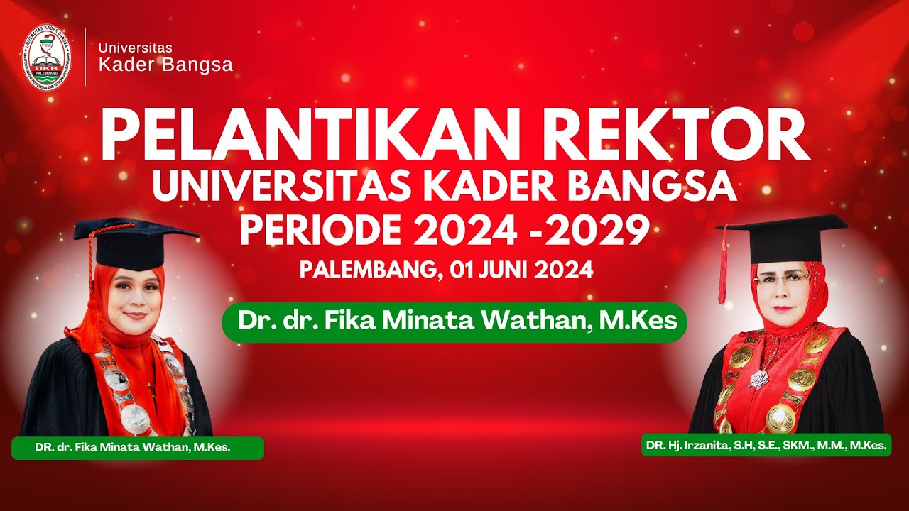Highlight Acara Sertijab dan Pelantikan Rektor Universitas Kader Bangsa Periode 2024-2029
