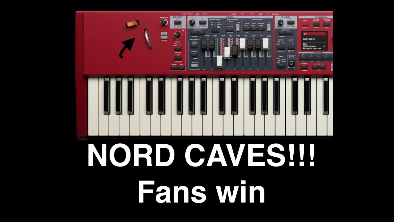 NORD Caves! Electro Finally Gets Pitch Bend - NAMM 2026