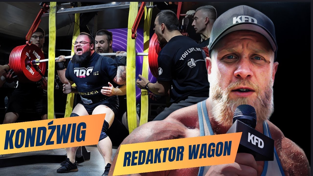 KONDŹWIG ATAKOWAŁ 1000KG I CO? .... 😩 WIELKI TRIUMF STRONGMANA I 1040KG W TOTALU!