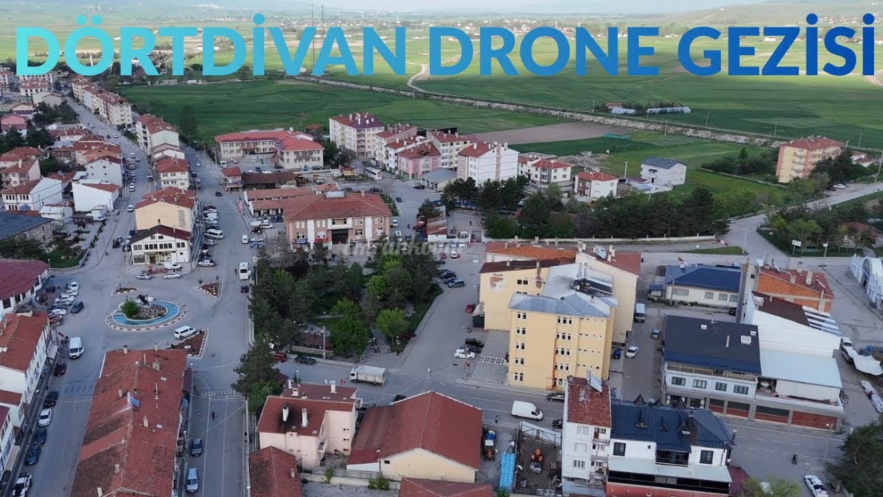 D&Ouml;RTDİVAN DRONE GEZİSİ - DOĞANIN İ&Ccedil;İNDE ŞİRİN K&Uuml;&Ccedil;&Uuml;K BİR İL&Ccedil;E 