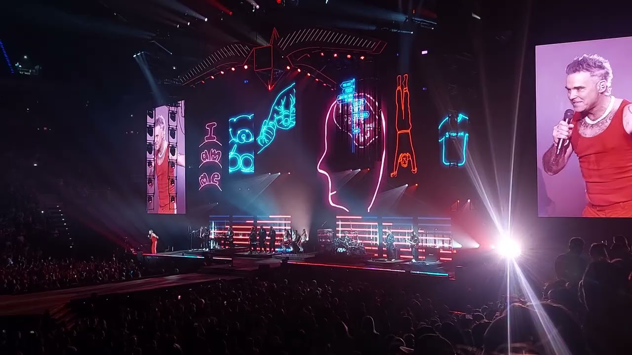 Robbie Williams - Love my life Praha|Prague O2 arena 2025