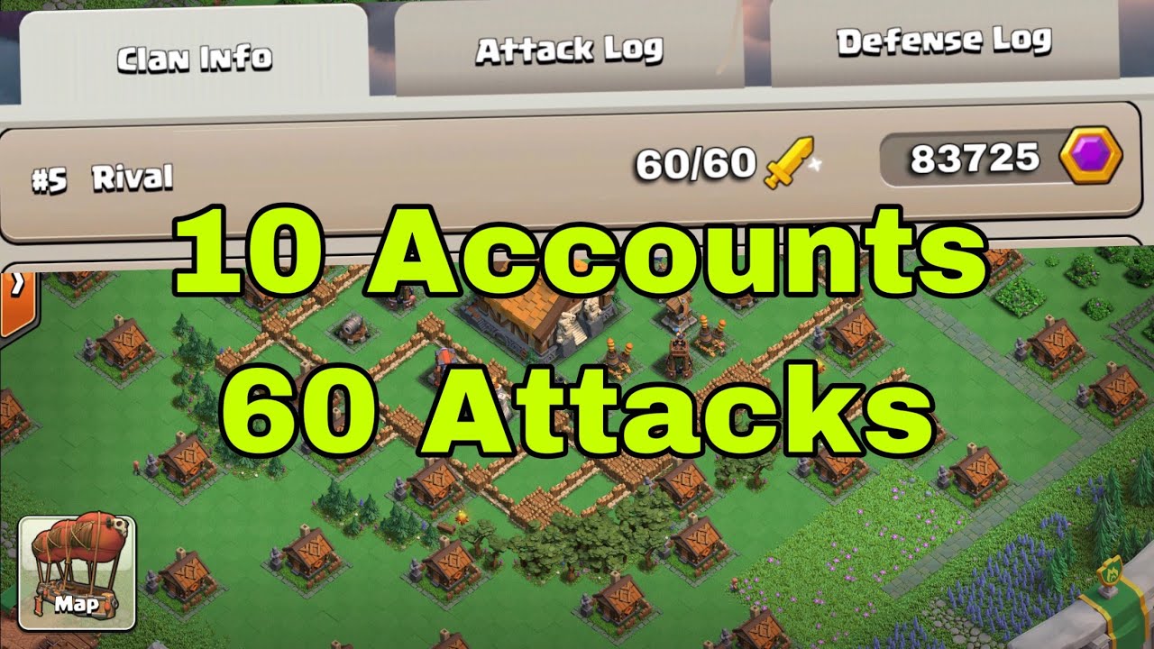 60 Attacks in BRAND NEW Raid Weekend Update in Clash Of Clans