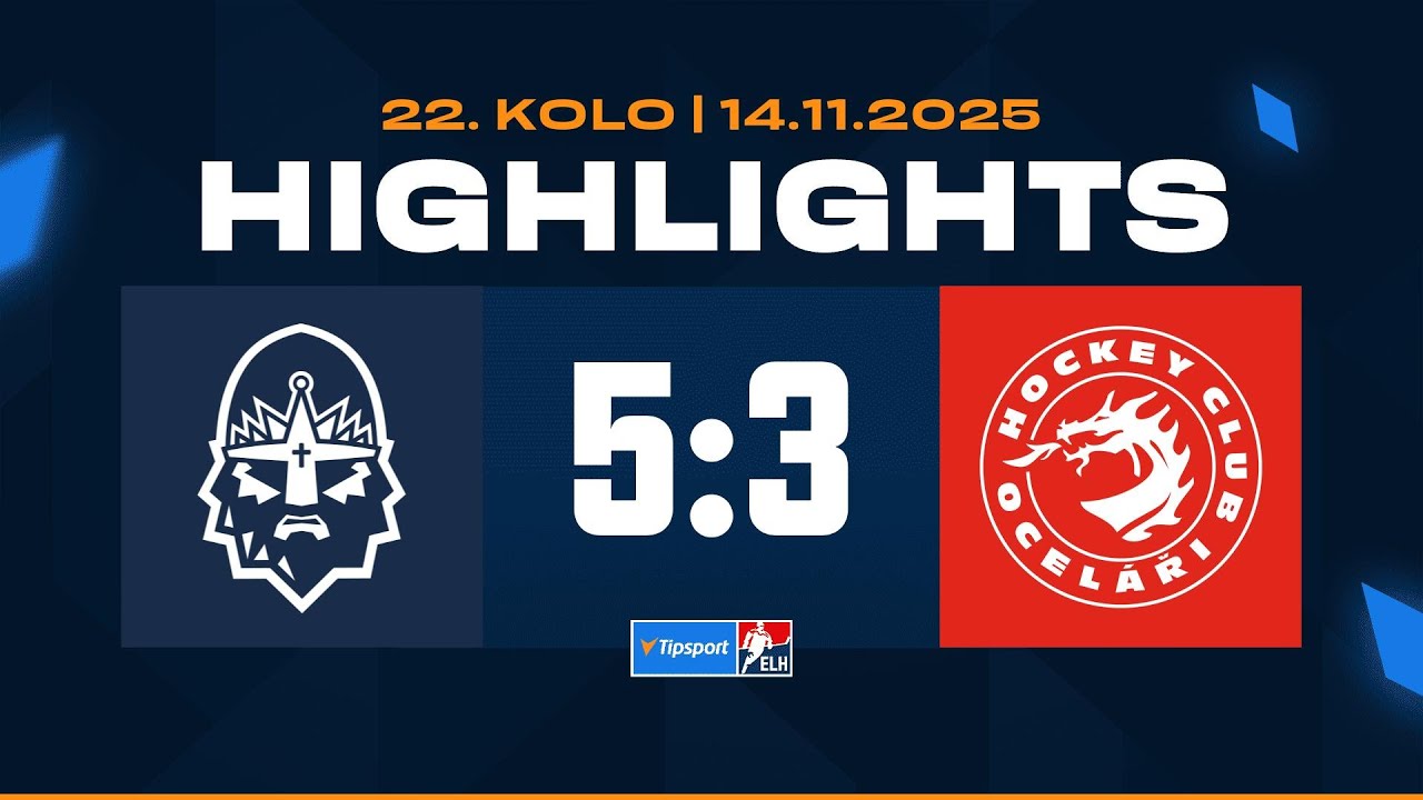 Highlights | Rytíři Kladno vs. HC Oceláři Třinec 5:3 | 14.11.2025
