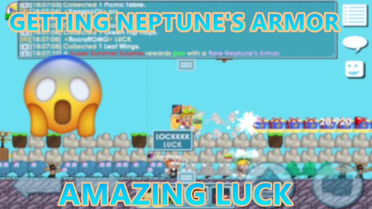 Growtopia | GETTING NEPTUNE'S ARMOR!!!!