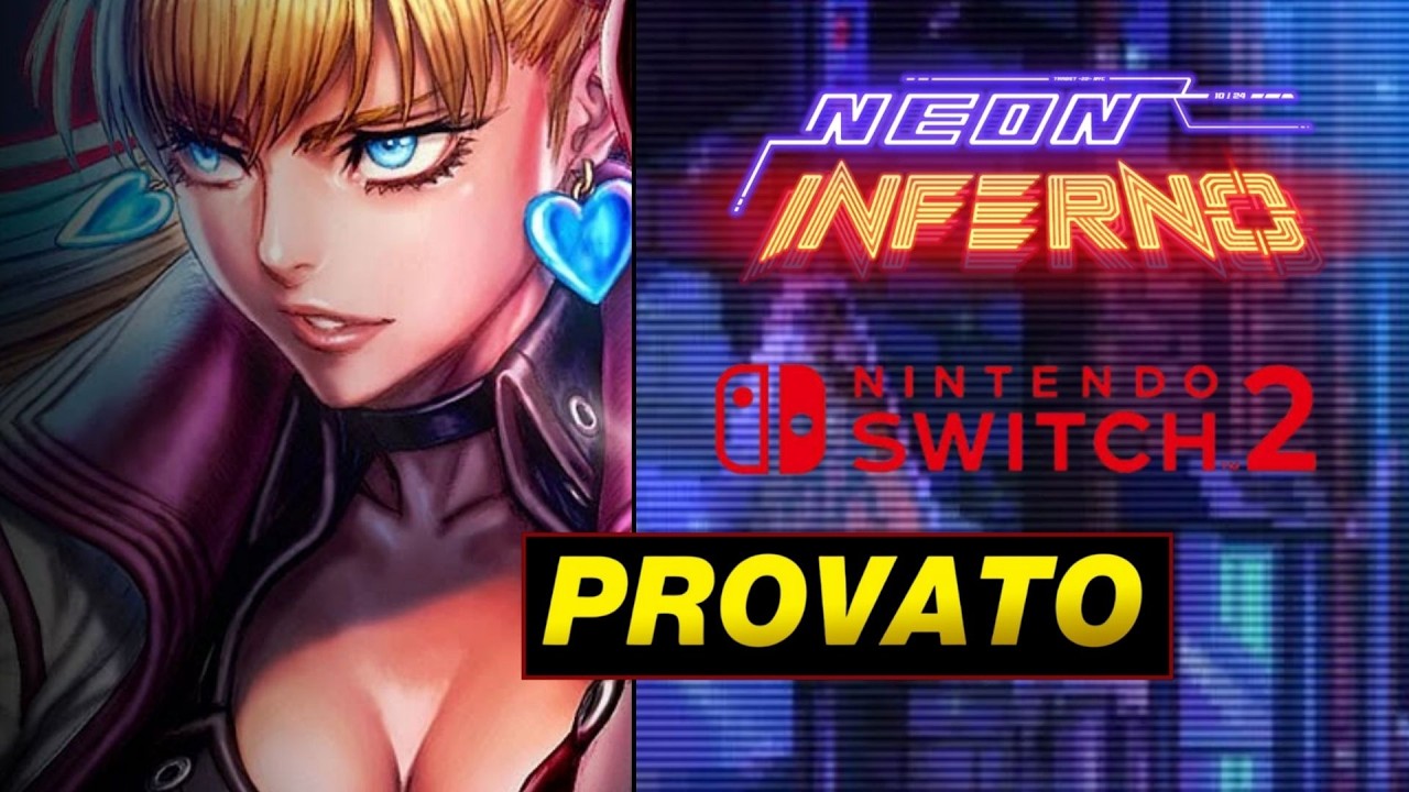 Neon Inferno - (Nintendo Switch 2) - Framerate & Gameplay - 4K