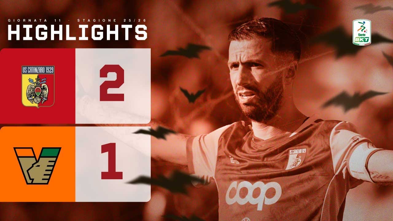 Catanzaro-Venezia 2-1 | Il gol di ALESI all&rsquo;80' consegna 3 punti ai calabresi | HIGHLIGHTS Serie BKT